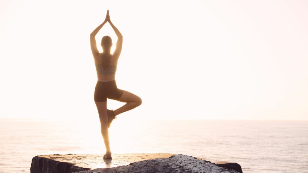 Yoga Pose for the Camera - Forte Yoga