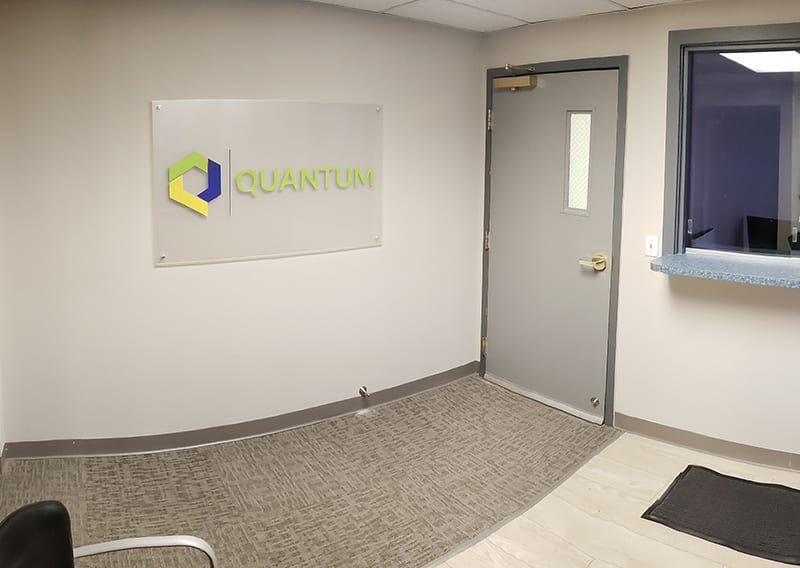 An interior view of the Quantum outpatient facility