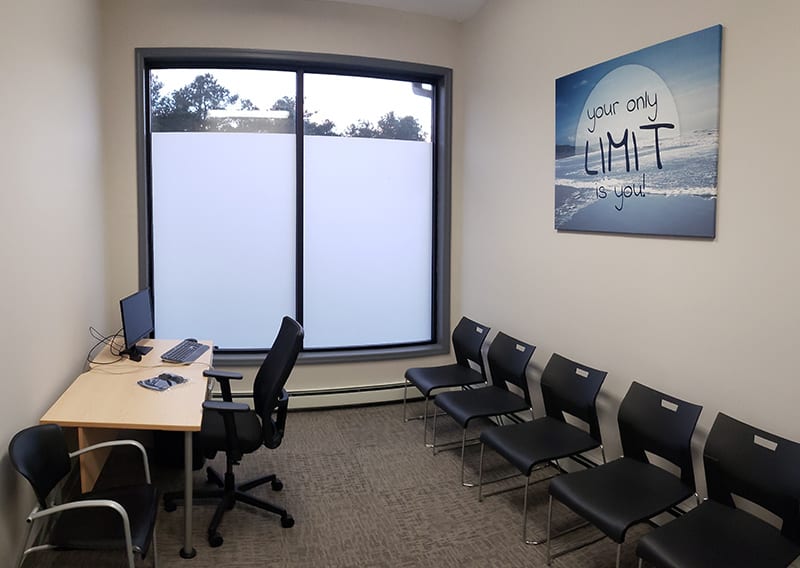 A welcoming space inside the Quantum outpatient facility